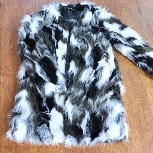 faux fur coat
